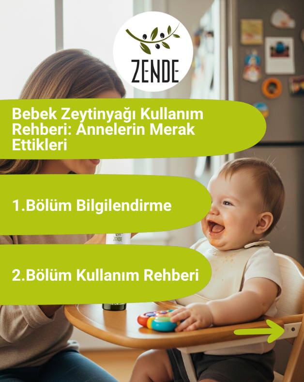 Bebek Zeytinyagi Kullanim Rehberi - Annelerin Merak Ettikleri E-kitabı